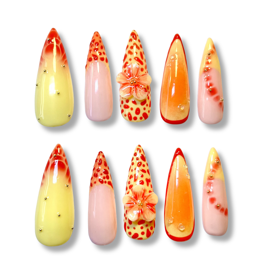 Set Corail Ensoleillé